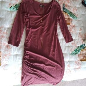 Express sexy ruched dress
